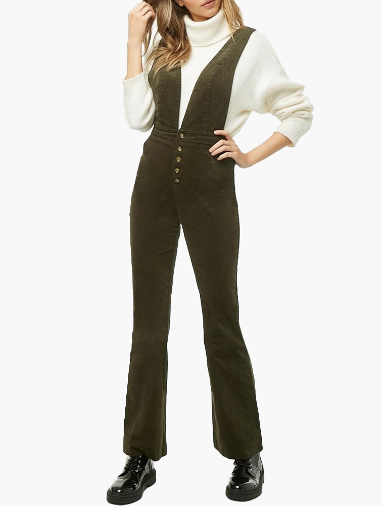 Forever 21 corduroy overalls sales